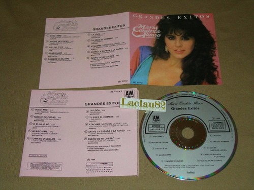 Maria Conchita Alonso Grandes Exitos 1989 Am Records Mexico - Picture 2 of 3