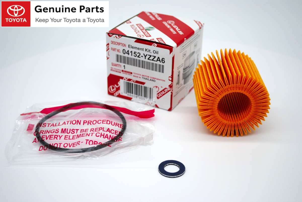 04152-YZZA6- TOYOTA COROLLA PRIUS SCION GENUINE OEM OIL FILTER W