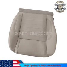 For Ford Mustang 2010-2014 Driver Bottom Perforated Leather Seat Cover TAN