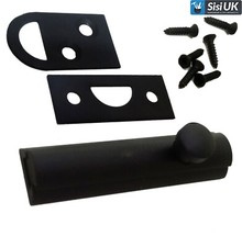 SLIDE BOLT LOCK CATCH +SCREWS 75/100mm Bathroom/Toilet/Door HIGH QUALITY STYLISH