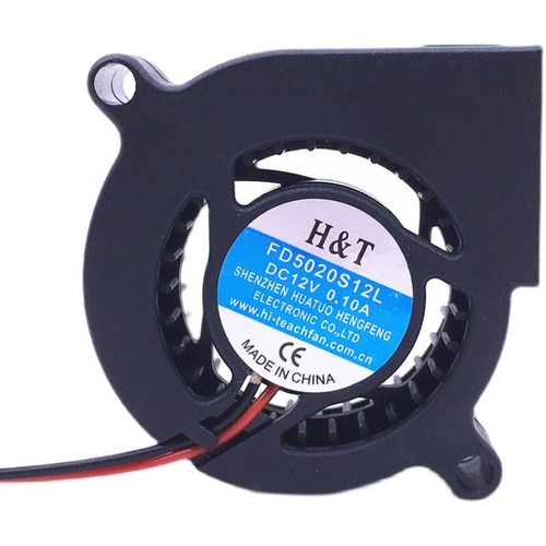 1PC 2PIN Humidifier blower turbo cooling fan 5020 FD5020S12L DC12V 0.10A 5CM - Afbeelding 4 van 4