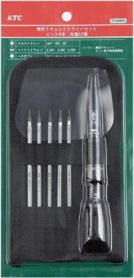 Ktc Rachet Set KTC TDBRP6 Precision Ratchet Driver Set 5 Bits 10 Types of Tips NEW | eBay