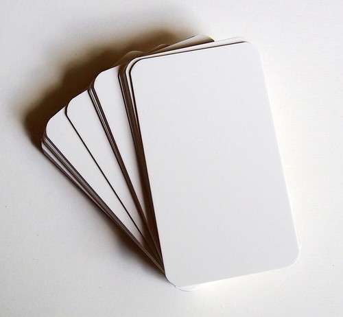 Blank Business Cards,Mini DIY Cards,Tags,Place Cards,Note Cards,Small Flat Cards - Picture 5 of 11
