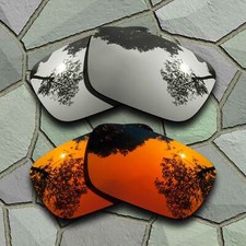US Silver Red Orange Polarized Lenses Replacement For-Spy Optic Dirk