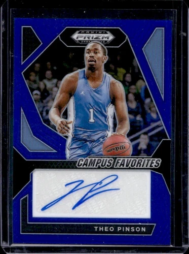 Theo Pinson UNC North Carolina Basketball Panini Autograph Rookie Card Auto /149