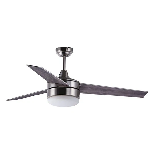 Maxim Lighting 89909FTSNBK Basic-Max 52" 2 Light Ceiling Fan, Nickel and Black - Picture 1 of 2