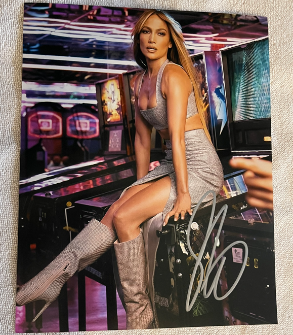 J Lo Signed Autographed Photo 8 X 10 Autograph Photograph Jennifer