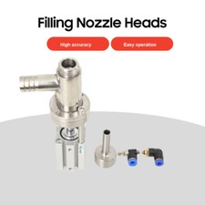 Anti-Drip Filling Nozzle Head 1000ml For Liquid Paste Filling Machine Head 12mm