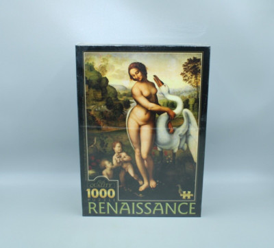  NEU: Leda und der Schwan Renaissance Leonardo da Vinci Puzzle 1000 Teile 