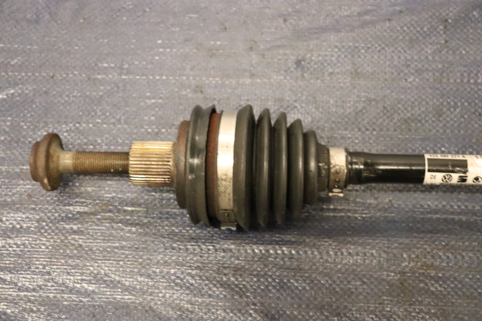 2012 AUDI R8 5.2 QUATTRO SPYDER V10 OEM AWD AUTO FRONT AXLE SHAFT #2 #1256