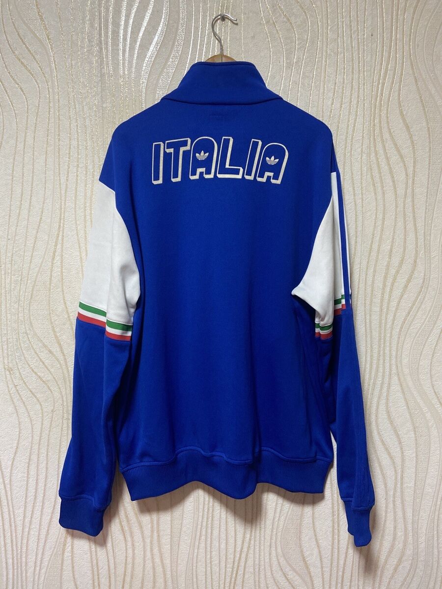 ITALY 1982 RETRO FOOTBALL SOCCER TRACK ADIDAS P04027 sz 2XL ITALY 1982 RETRO FOOTBALL SOCCER TRACK ADIDAS P04027 sz 2XL