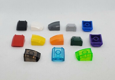 LEGO Parts Slope Curved 2 X 2 Lip 30602 28659 47904 [4 pieces