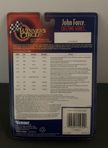 Winner’s Circle Collectable, John Force, 1:64 Scale, Castrol GTX, No. 5 of 8 - Picture 2 of 3