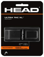 Head Ultra Tac XL Squash Grip schwarz Einzelgriff