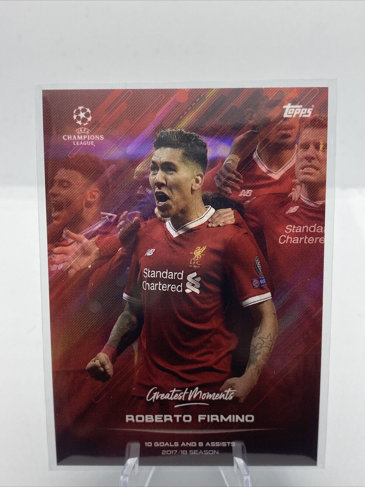 Topps UEFA Champions League Roberto Firmino Curated Set O Jogo Bonito -  SEALED