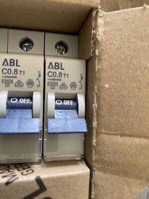 ABL Sursum C0,8T1 Leitungsschutzschalter, Sicherungsautomat 230/400V
