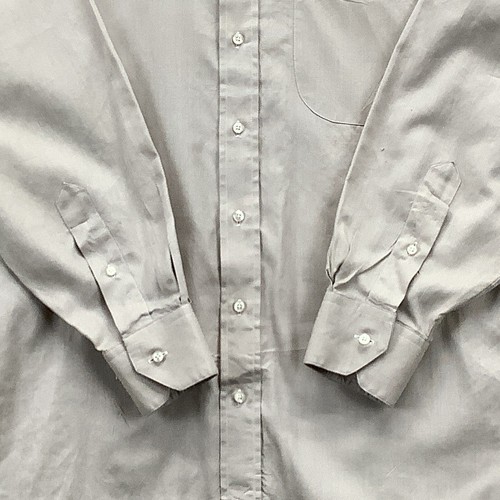 Innocenti Oro Shirt Men's 2XL XXL Light Brown Check Hand Tailored by Tom James - Picture 5 of 11
