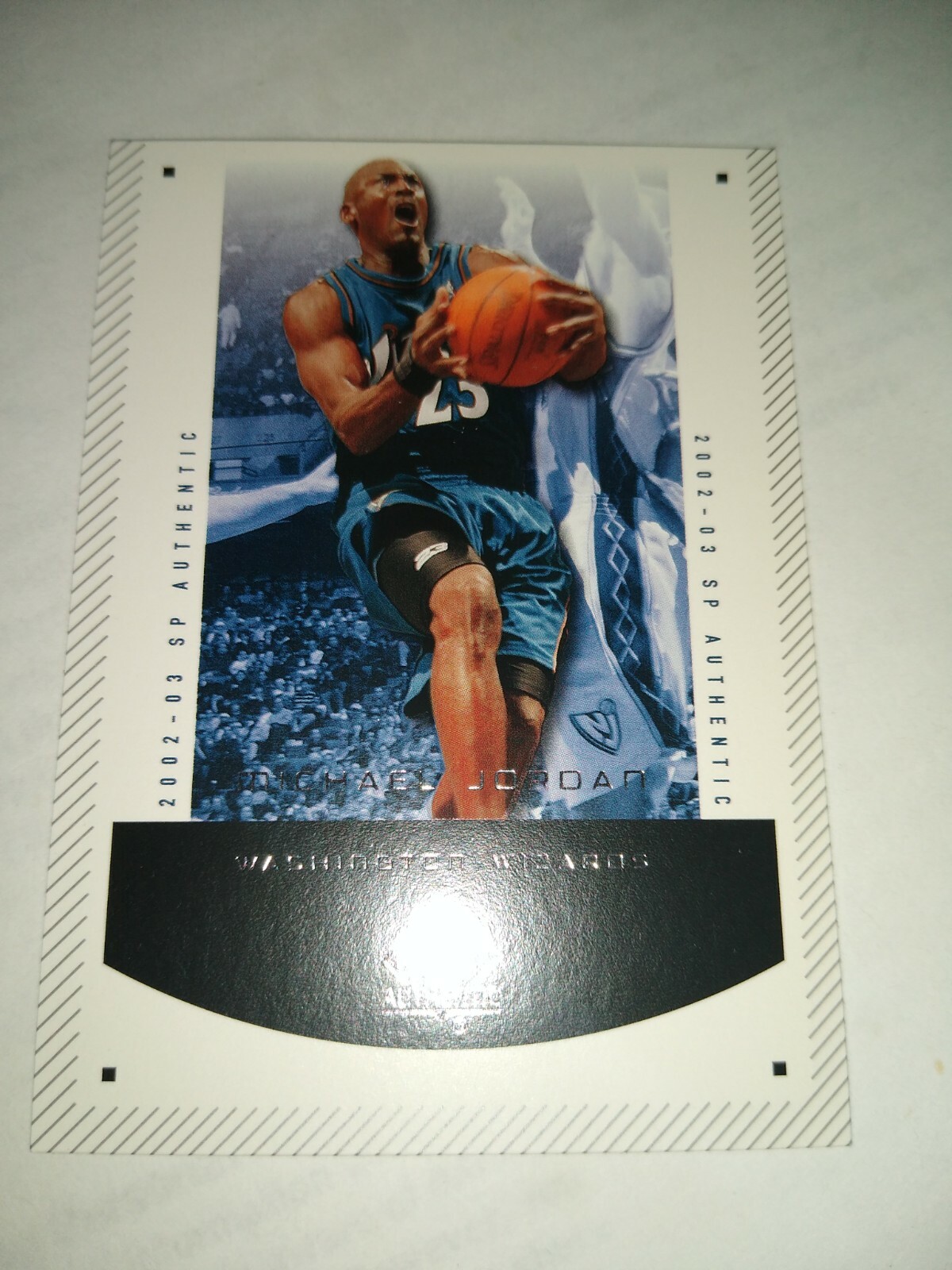 MICHAEL JORDAN 2002 SP AUTHENTIC #99 WASHINGTON WIZARDS