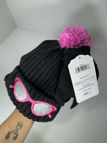 Rainbow Sugar Girls Beanie And Glove Set - Picture 3 of 5