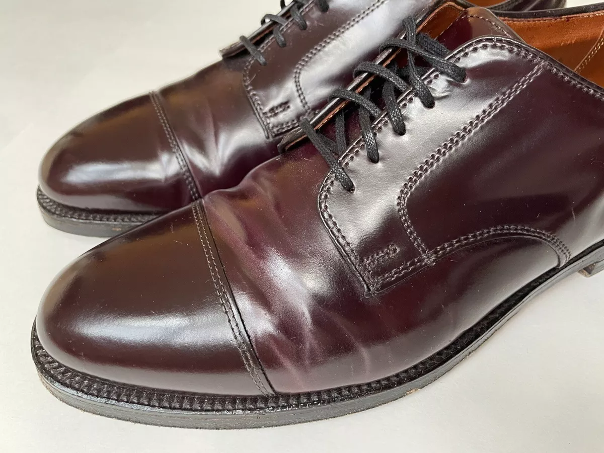 高性能 Alden 2160 #8 8E Horween Genuine Shell Cordovan Used