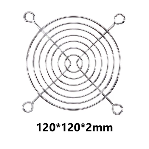 Grille de protection pour ventilateur de refroidissement 80/90/120mm + Vis