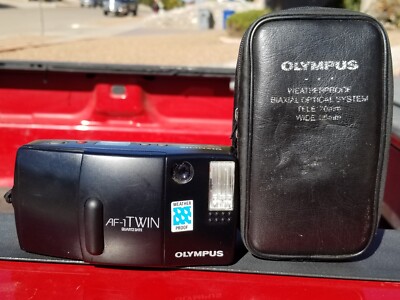 OLYMPUS フィルムカメラ AF-1 TWIN QUARTZ DATE OLYMPUS AF-1 TWIN QUARTZ DATE Compact Film Camera Tested