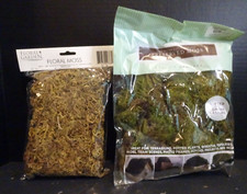 Floral Preserved MOSS Soft Decoration Diorama Terrariums Potted Plants 2- bags