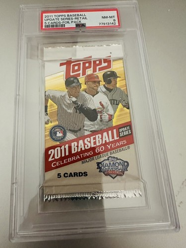 2011 Topps Baseball Update Series Retail PSA 8 Looks Better ! - Picture 1 of 2