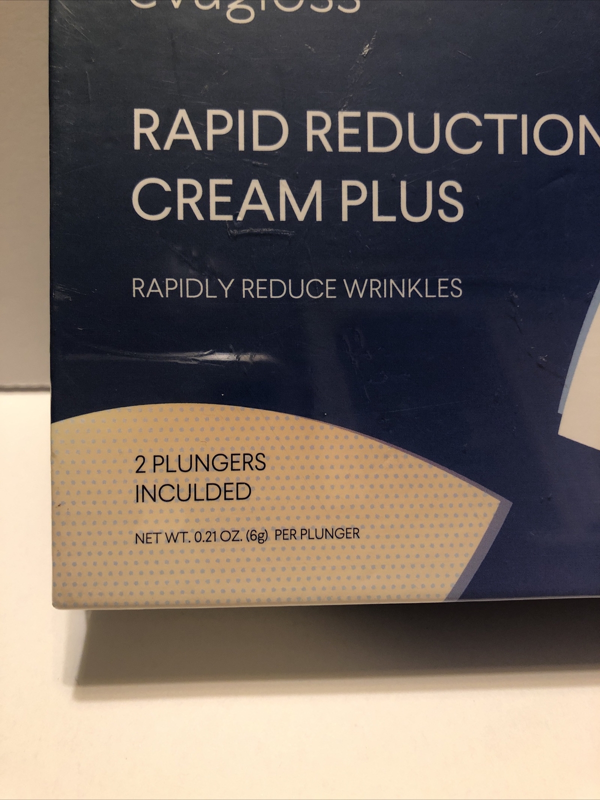 evagloss rapid reduction cream plus