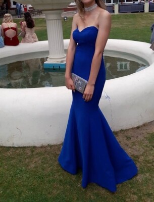 strapless open back dress Ariana main image 0