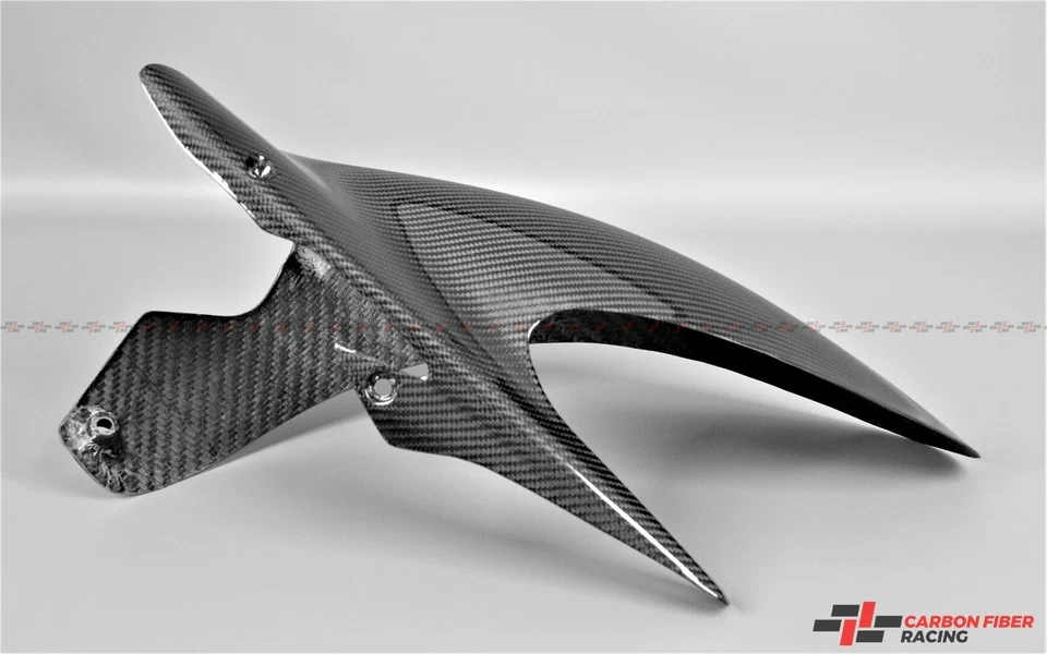 Abrazadera trasera larga Ducati Diavel 2011-2015 - 100 % fibra de carbono Foto 2 de 3