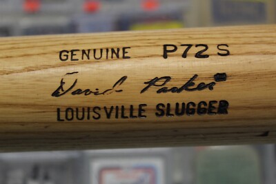 DAVE PARKER SIGNED TEAM ISSUED LOUISVILLE SLUGGER P72S 36'' BAT PIRATES