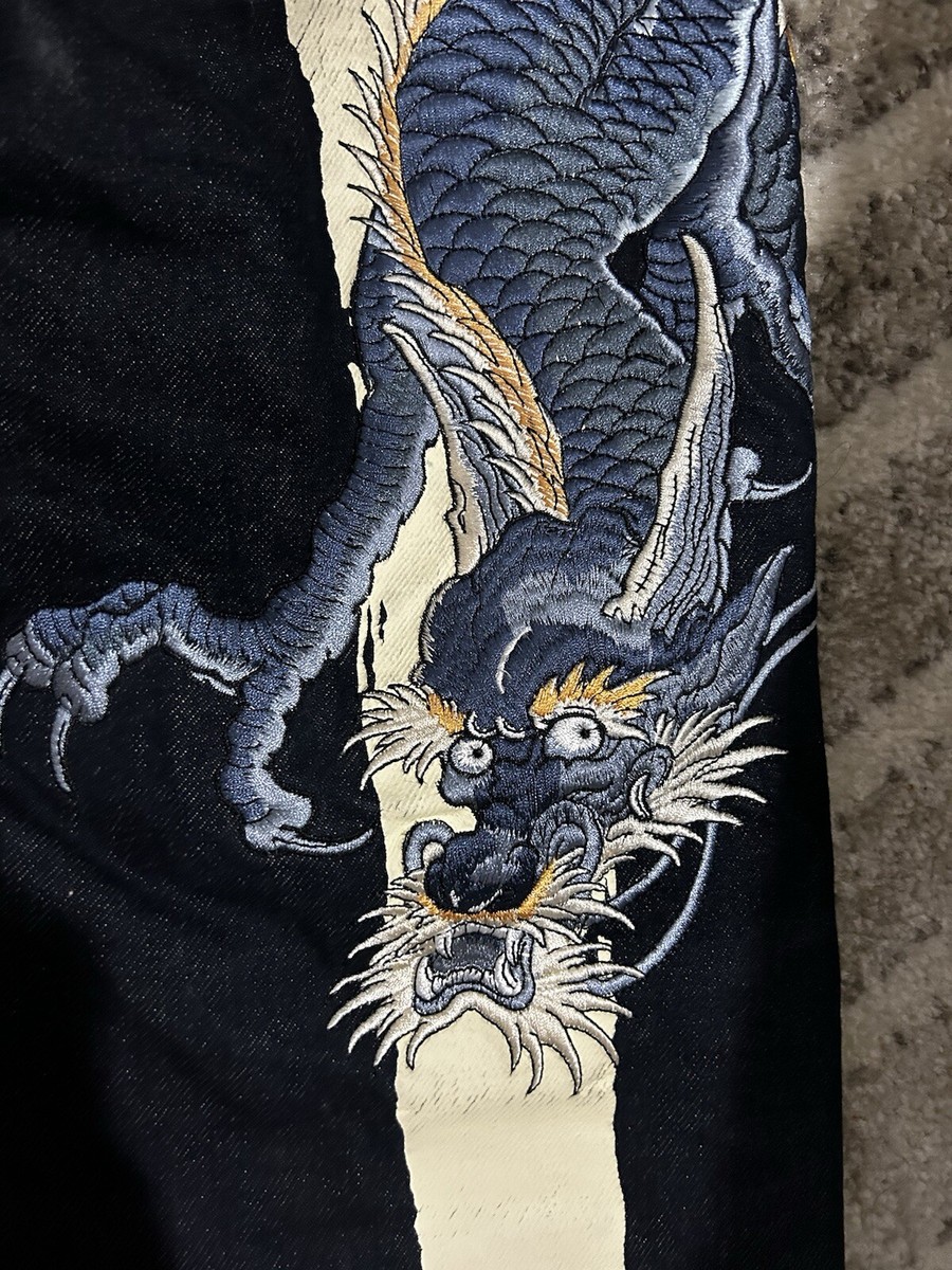 Evisu dragon daicock jeans 31x34 2008 fit | eBay