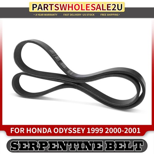 46.85" Alternator &Air Conditioning Serpentine Belt for Honda Odyssey 99-01 3.5L - 第 1/8 張圖片