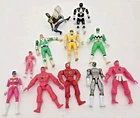 VTG Mighty Morphin Power Rangers Action Figures Lot Red Pink Green Yellow BLK