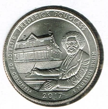 2017-D Brilliant Uncirculated Fredrick Douglas Site Commemorative Quarter!
