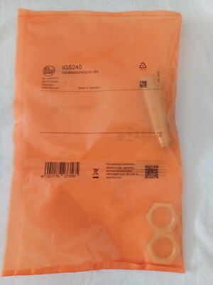 Induktiver Sensor IGS240 IGK3008BAPKG/US-104 M18x1mm L=60mm; M12 Anschluß