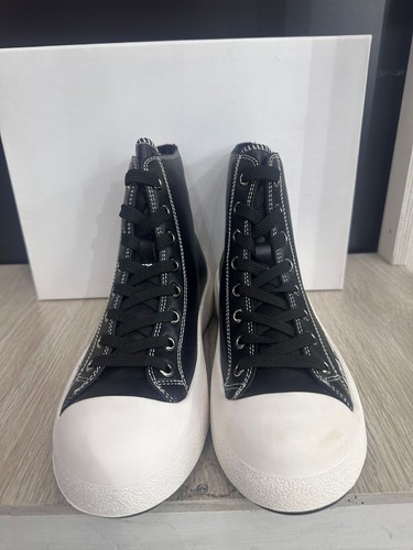 LOVE MOSCHINO scarpa shoes nero pelle donna woman Size 37 (insole 26 cm) MOS124 - Picture 7 of 12