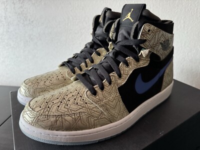 Air Jordan 1 Zoom Comfort  Gold Laser  DQ0659-700 Men s 12 No-Lid