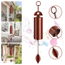 Deep Resonance Serenity Metal Bell Heroic Wind Chimes Outdoor Garden Home Decor