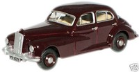 Oxford 76MS001 Morris Six Limousine Bordeaux 1/76 MaßStab 00 Spur T48 Post