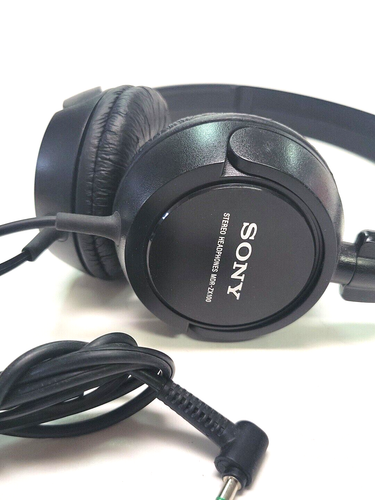 MDR-ZX100 Black SONY ZX Series Stereo Headphones MDRZX100 - Picture 3 of 5