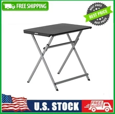 Lifetime 30 in. Rectangle Folding Table, Light Commercial Grade, Black
