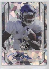 2021 Leaf Metal Draft Portrait Silver Crystals 3/50 Damonte Coxie Auto 0nr3