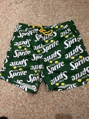 SPRITE  Men s Swim Trunks. Brand New!!! Men s Large.