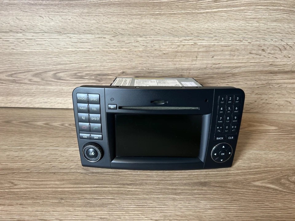 MERCEDES W164 X164 ML350 UNIDADE DE COMANDO RÁDIO DE NAVEGAÇÃO CD OEM 2009_2012 - Imagem 2 de 4