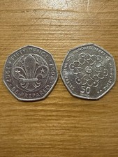 Scouting Movement & Girlguiding 50p Coin