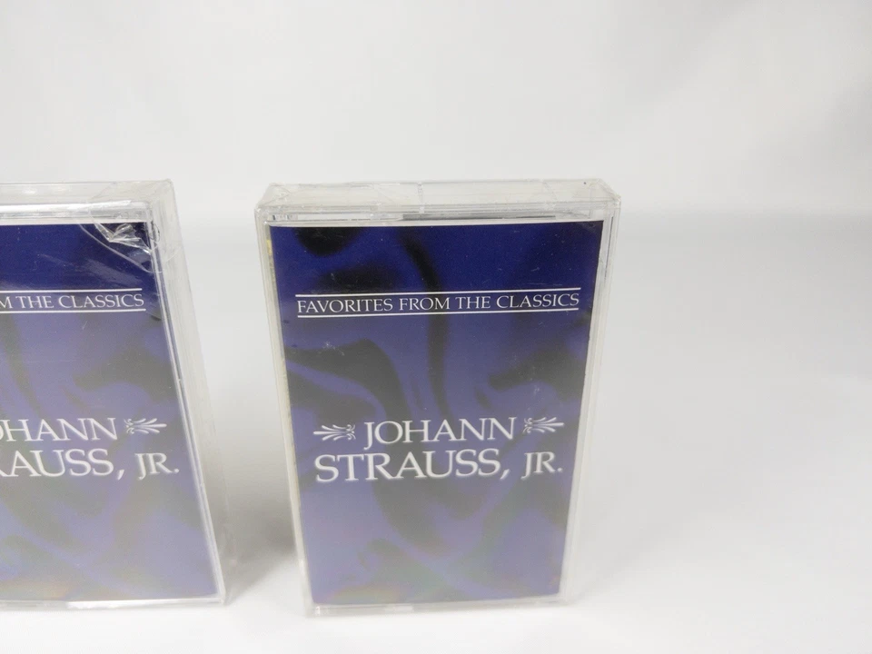 Vintage 1993 "Favorites From The Classics: Johann Strauss, Jr." Cassettes 1 & 2 - Image 4 of 4