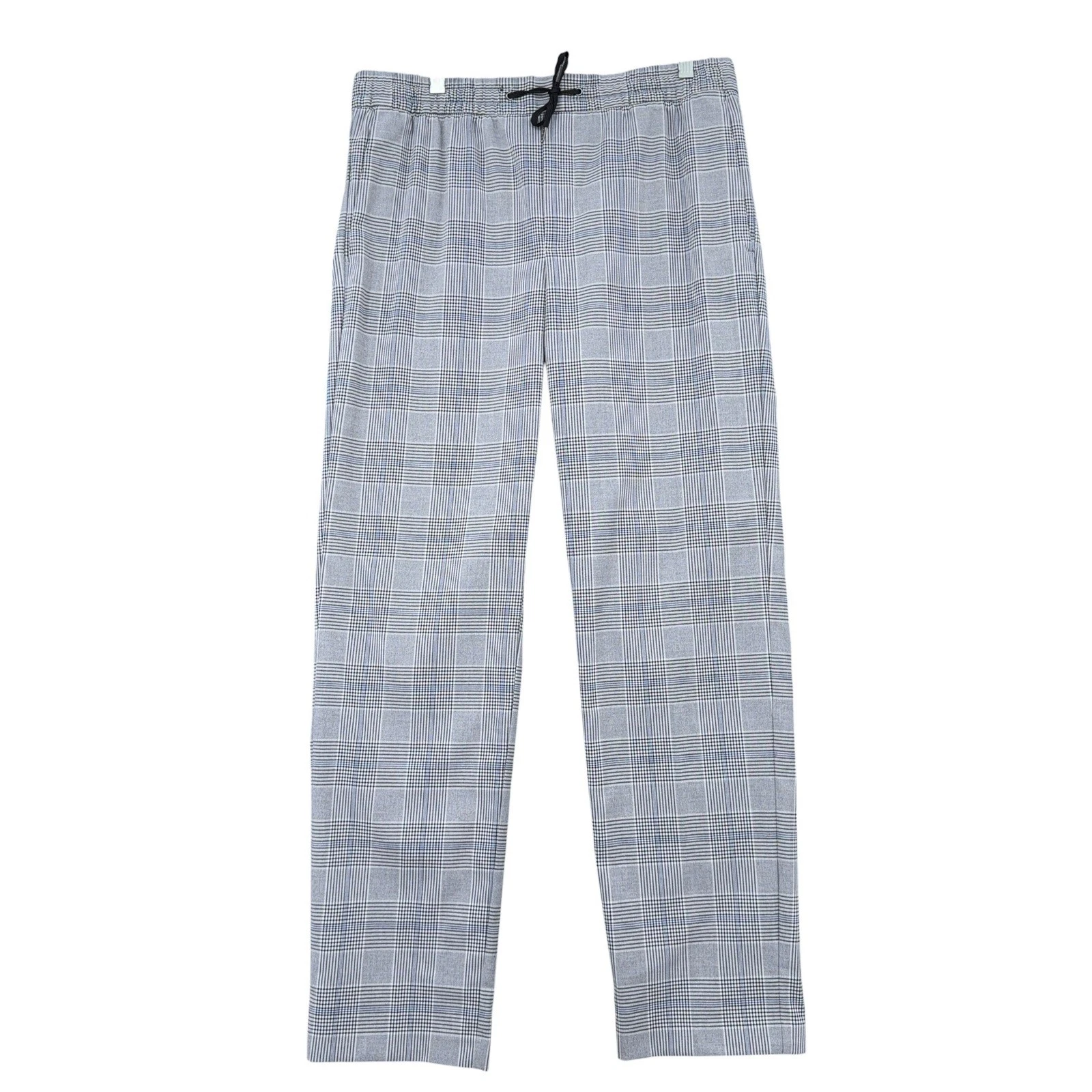 H&M Regular Fit Jogger Pants Mens M Poly Viscose Gray Glen Plaid
Opens in a new window or tab