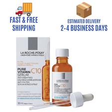 La Roche-Posay Pure Vitamin C10 Serum 30ml Anti-Wrinkle Brightening Face Seru